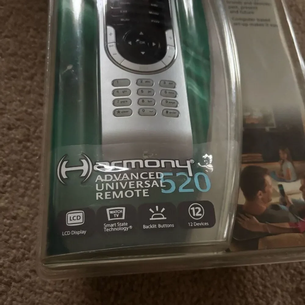 Logitech Harmony 520 Advanced Remote Control *New, Read*